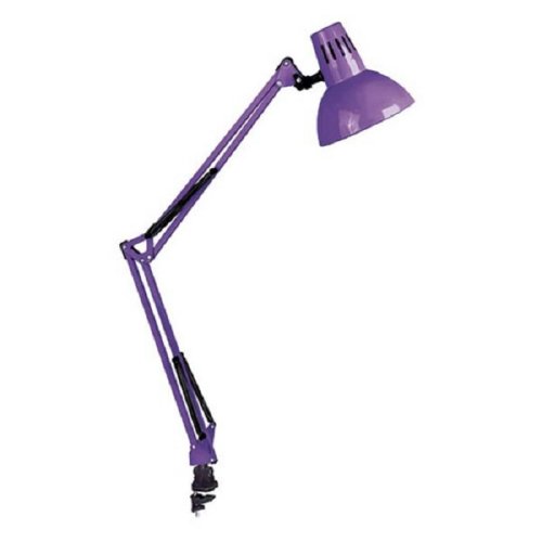 Светильник настольный на струбцине Camelion KD-312 C12 Е27 40Вт Фиолетовый картинка 